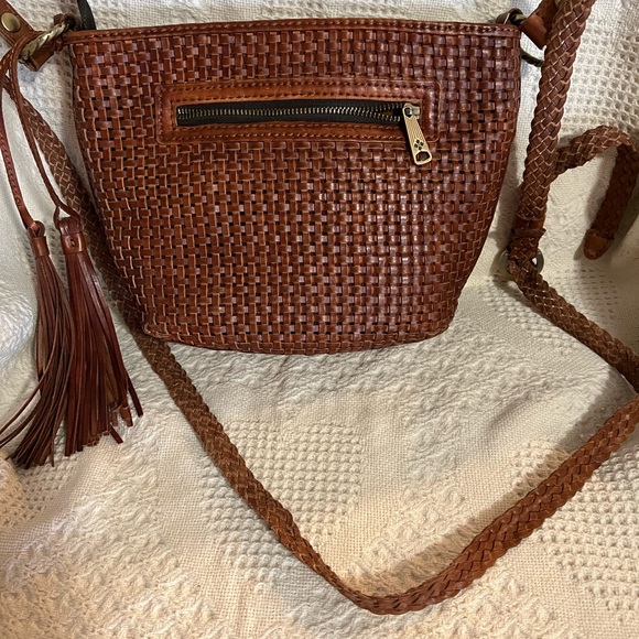 Patricia Nash Bags Patricia Nash Valbella Crossbody Leather Tassel
